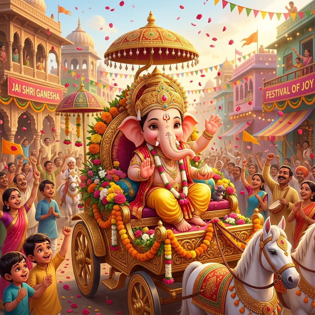 Grand Ganesha Arrival