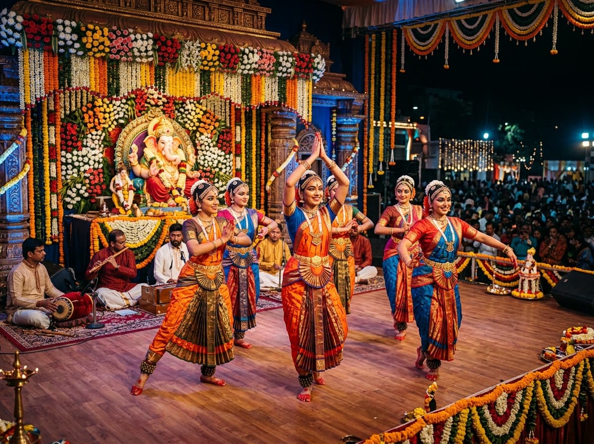 Vibrant Classical Cultural Performance